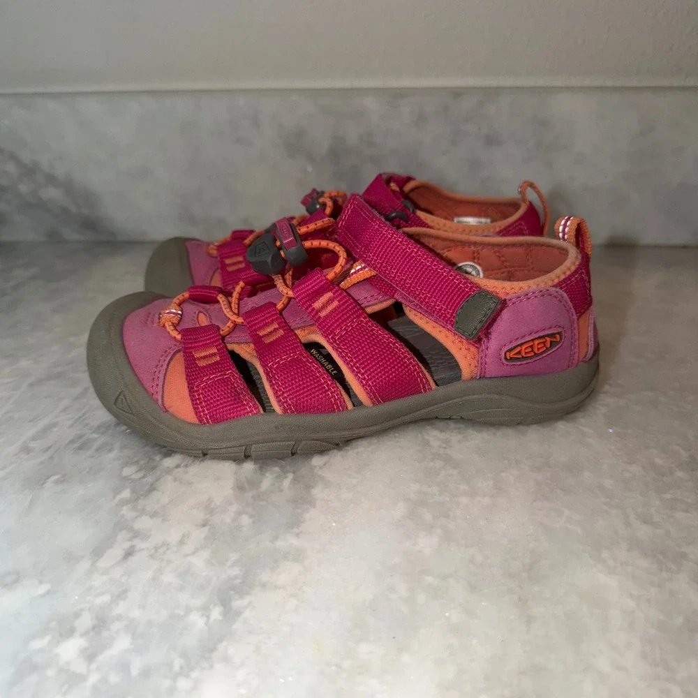 Keen Kids Sandals Pink & Orange Sport Sandals